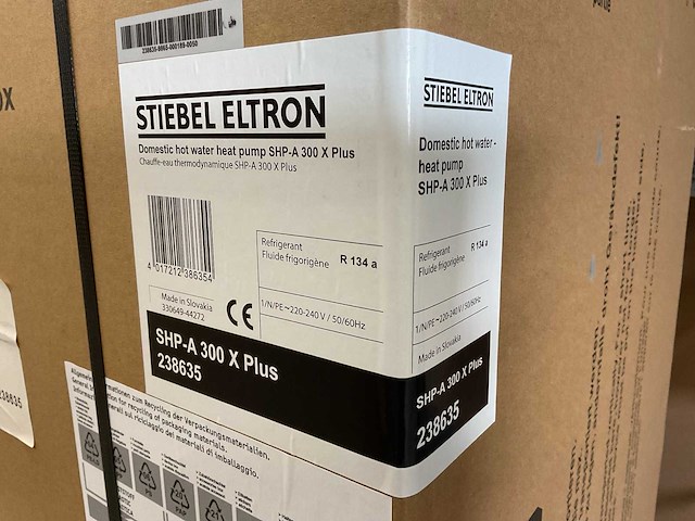 Stiebel eltron - shp-a 300 x plus - warmtepompboiler - afbeelding 2 van  2
