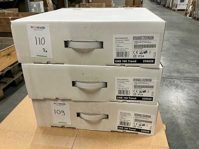 Stiebel eltron cns 100 trend 1000 w cns electric heater (2x) - afbeelding 6 van  9
