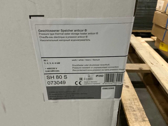 Stiebel eltron sh80s waterboiler 80l - afbeelding 3 van  3