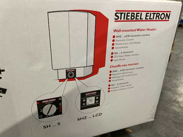 Stiebel eltron shz 50 lcd wandboiler - afbeelding 3 van  4