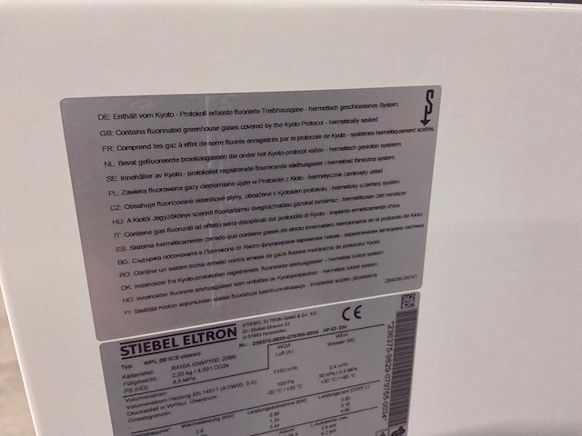 Stiebel eltron wpl 09 ics classic lucht/water-warmtepomp binnendeel - afbeelding 4 van  26