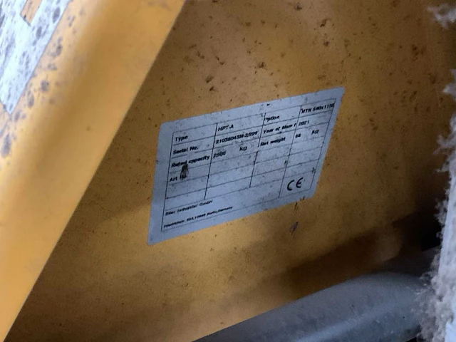 Stier 2500kg palletwagen - afbeelding 2 van  2