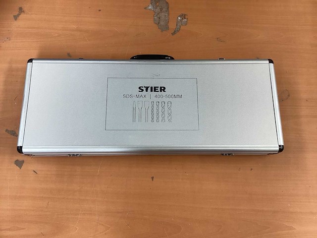 Stier 7-delige sds-max borenset - 400-500mm - afbeelding 5 van  8