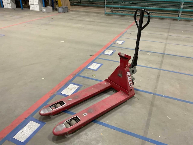 Stier hp-esr20 palletwagen met digitale weegschaal - afbeelding 1 van  3
