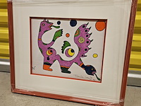 Stift op papier tekening, tonnie voorn, 1999 - afbeelding 1 van  3
