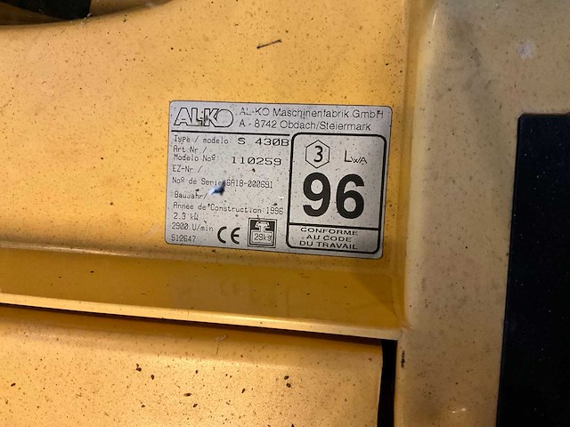 Stiga & alko grasmaaier - afbeelding 9 van  9