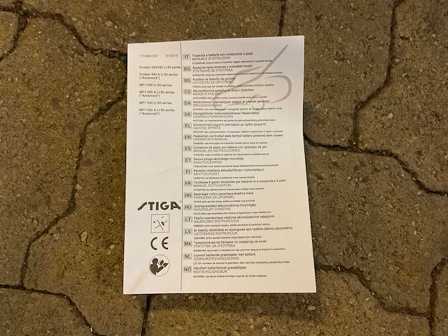 Stiga combi 55 s ae accu grasmaaier - afbeelding 5 van  5