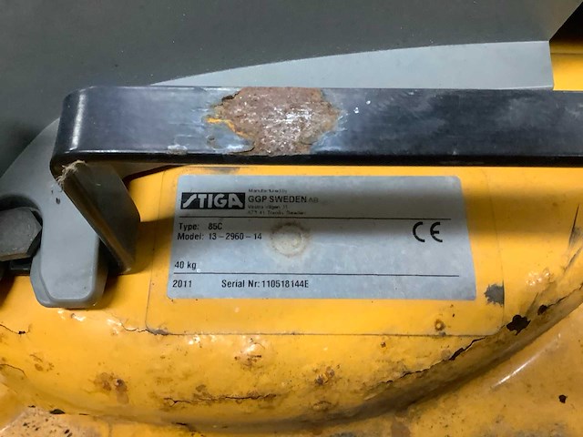 Stiga combi 85 zitmaaier maaidek - afbeelding 3 van  3