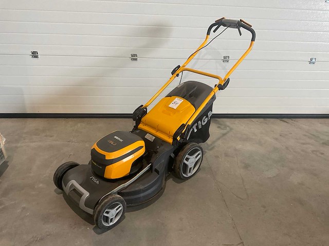 Stiga mp1 550 aws li80 accu grasmaaier - afbeelding 1 van  7