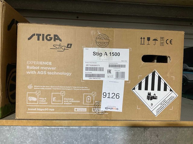 Stiga stig -a 1500 grasmaaier - afbeelding 1 van  1