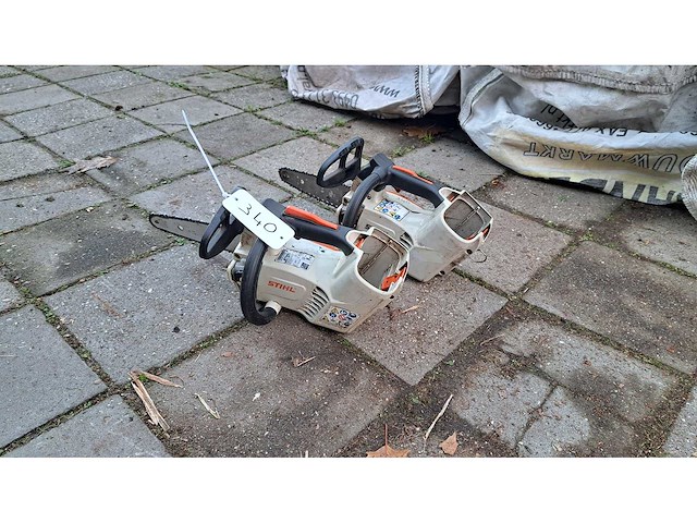 Stihl - 2020,2014 - msa 161t - kettingzaag (2x) - afbeelding 1 van  3
