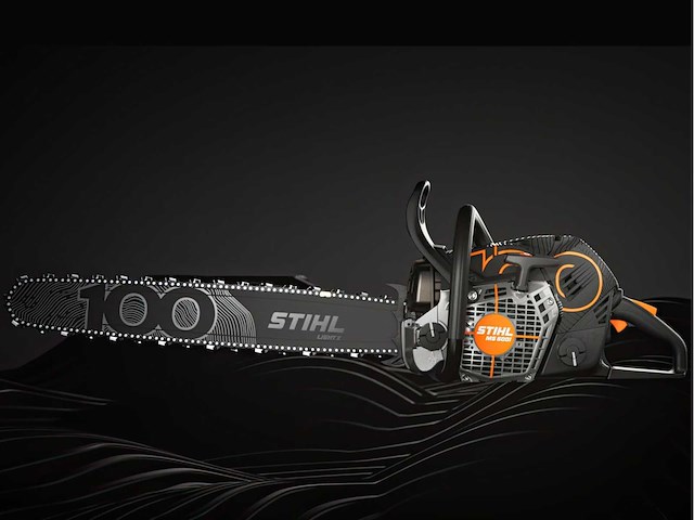 Stihl - 2026 - ms500i centennial edition - kettingzaag - afbeelding 1 van  9