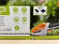 Stihl - hsa26 - accu gras- en buxusschaar met accu en lader - afbeelding 5 van  6