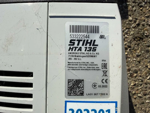 Stihl - hta 135 - kettingzaag - afbeelding 8 van  8