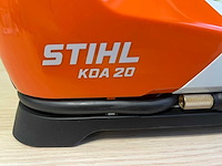 Stihl - koa20 - accu compressor body met accu en lader - afbeelding 1 van  12