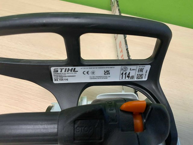 Stihl - ms 194 t - kettingzaag - afbeelding 8 van  8