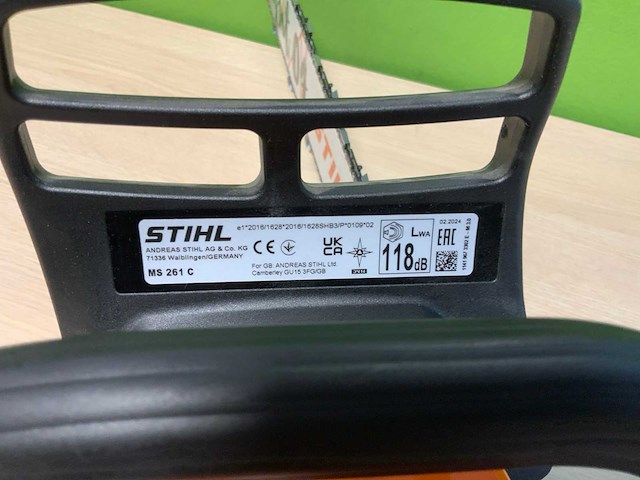 Stihl - ms 261 c-m rs - kettingzaag - afbeelding 6 van  8