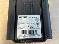 Stihl - msa300c - kettingzaag met ap300s accu en al101 acculader - afbeelding 10 van  21