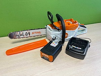 Stihl - msa300c - kettingzaag met ap300s accu en al101 acculader - afbeelding 1 van  7