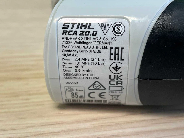 Stihl - rca20 - hogedrukreiniger - afbeelding 4 van  12