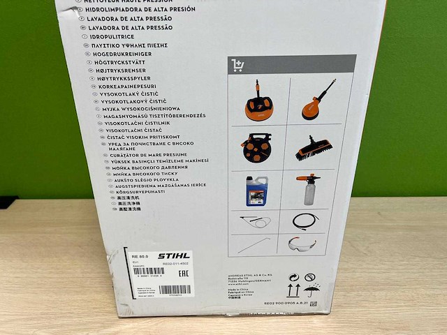 Stihl - re 80 - elektrische hogedrukreiniger - afbeelding 5 van  11