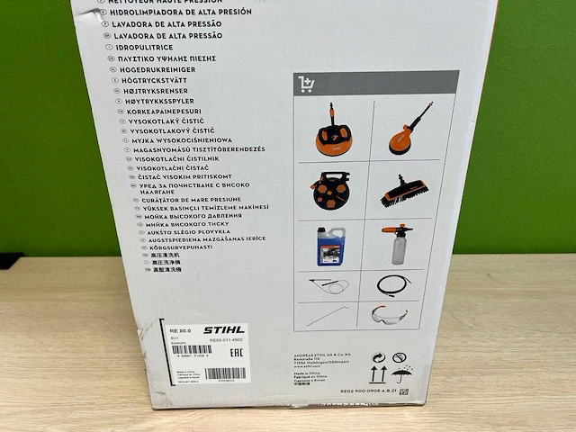 Stihl - re 80 - elektrische hogedrukreiniger - afbeelding 9 van  18