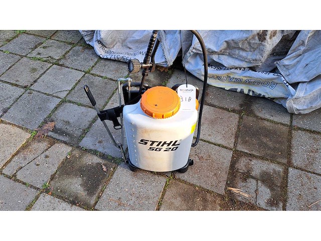 Stihl - sg 20 - rugspuit - afbeelding 3 van  4
