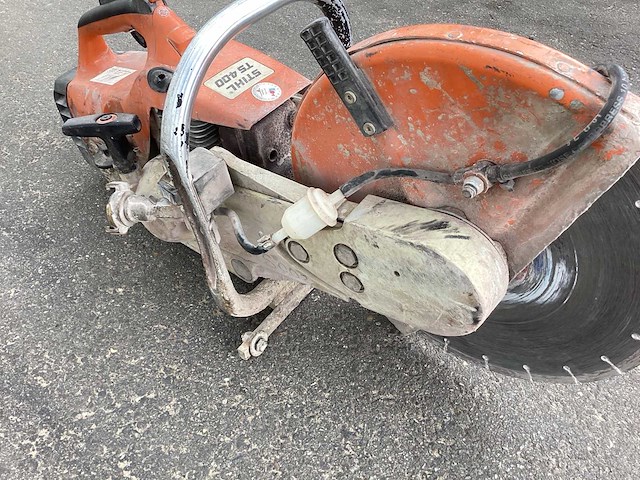 Stihl - ts400 - steenzaagmachine - afbeelding 9 van  9