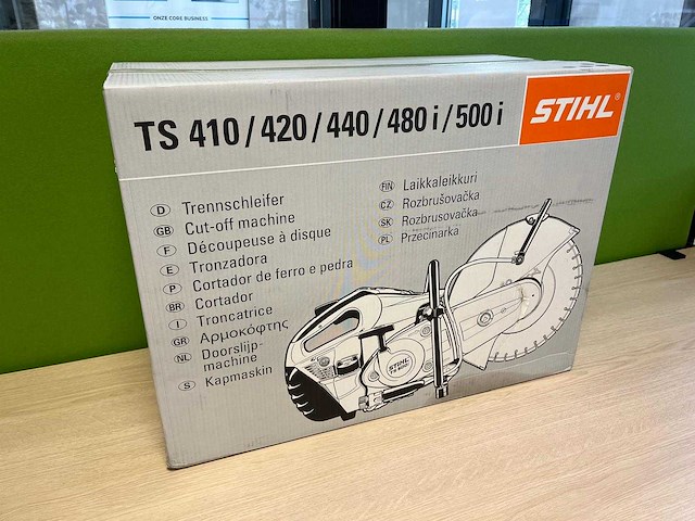 Stihl - ts420 - betonzaag 350mm - afbeelding 4 van  4