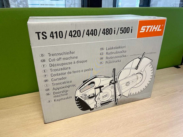 Stihl - ts420 - betonzaag 350mm - afbeelding 9 van  11