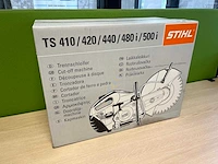 Stihl - ts420 - betonzaag 350mm - afbeelding 9 van  11