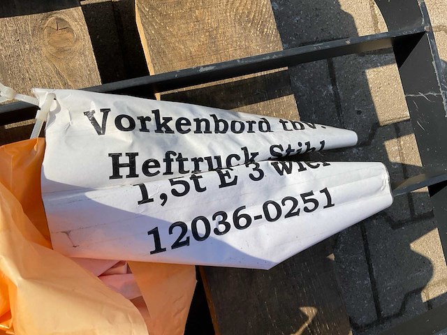 Stihl 1,5 ton e3 vorkenbord rek - afbeelding 5 van  5