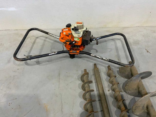 Stihl 4308 grondboor met 3 boren - afbeelding 9 van  10