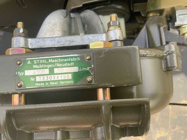 Stihl 4308 grondboor motor unit - afbeelding 9 van  11