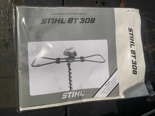 Stihl 4308 grondboor motor unit - afbeelding 10 van  11