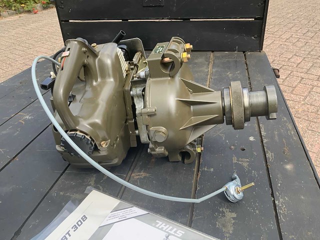 Stihl 4308 grondboor motor unit - afbeelding 3 van  5