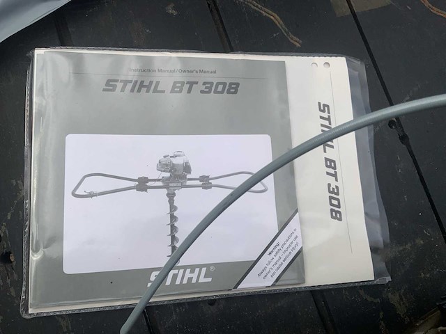 Stihl 4308 grondboor motor unit - afbeelding 5 van  5