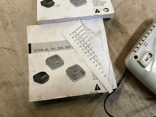 Stihl al500 acculader - afbeelding 2 van  2