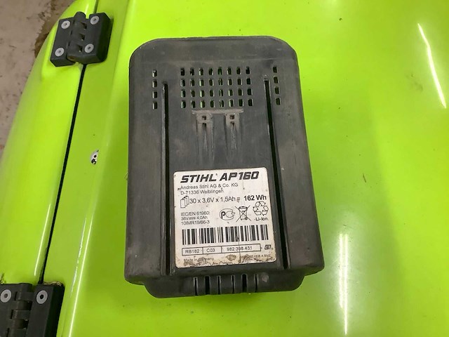 Stihl ap160 accu's - afbeelding 3 van  3