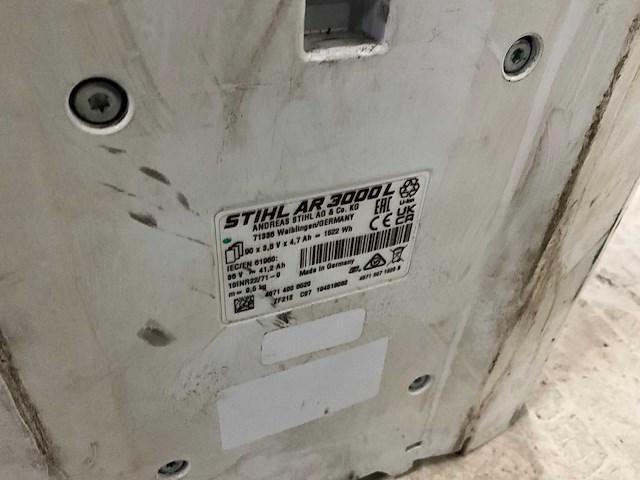 Stihl ar3000l rugzak-accu - afbeelding 3 van  6