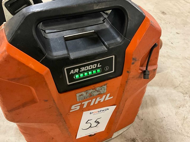 Stihl ar3000l rugzak-accu - afbeelding 2 van  6