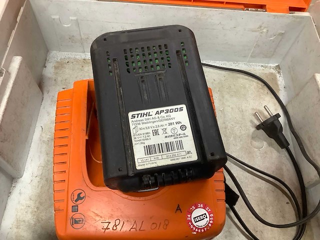 Stihl as300s tuin machine accu - afbeelding 4 van  6