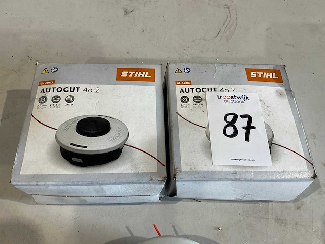 Stihl autocut 46-2 draadspoel bosmaaier (2x) - afbeelding 2 van  5