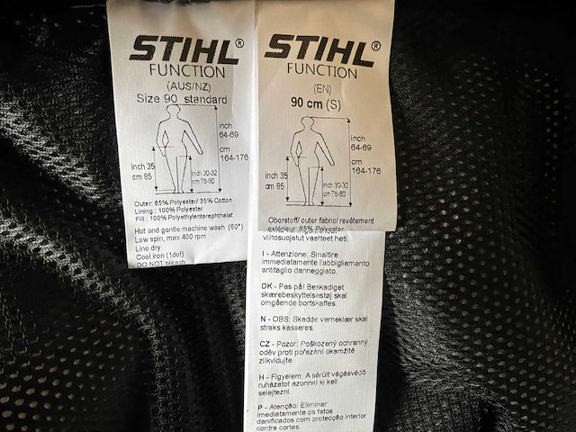 Stihl avertic veiligheids zaagbroek (2x) - afbeelding 6 van  6