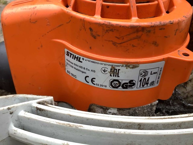 Stihl bg 56 bladblazer - afbeelding 5 van  5
