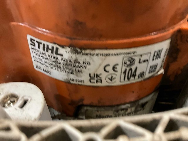 Stihl bg86-c bladblazer - afbeelding 2 van  2