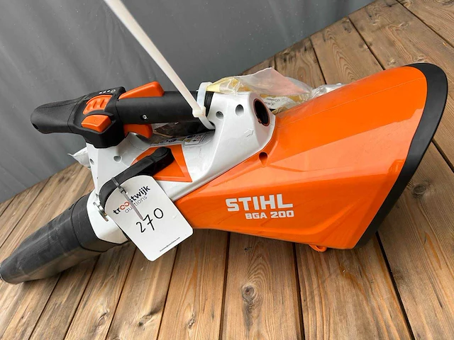 Stihl bga 200 accu bladblazer - afbeelding 1 van  5