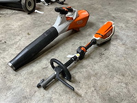 Stihl bga 200 en kma 130r bladblazer en combimotor (2x) - afbeelding 1 van  6