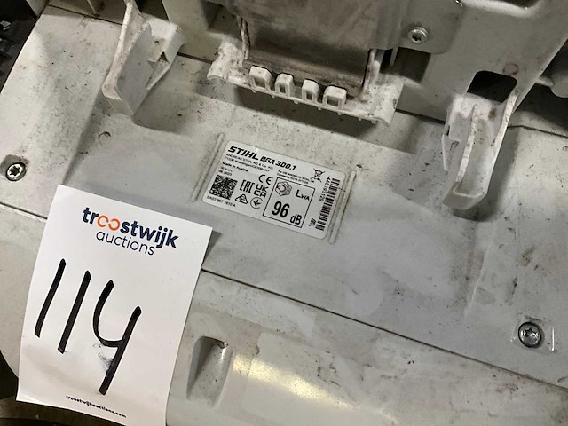 Stihl bga300 rugzak bladblazer - afbeelding 5 van  10
