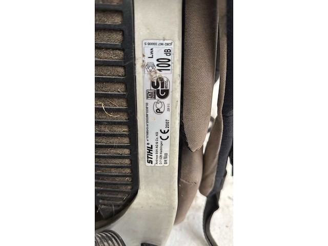Stihl br 600 bladblazer - afbeelding 5 van  7